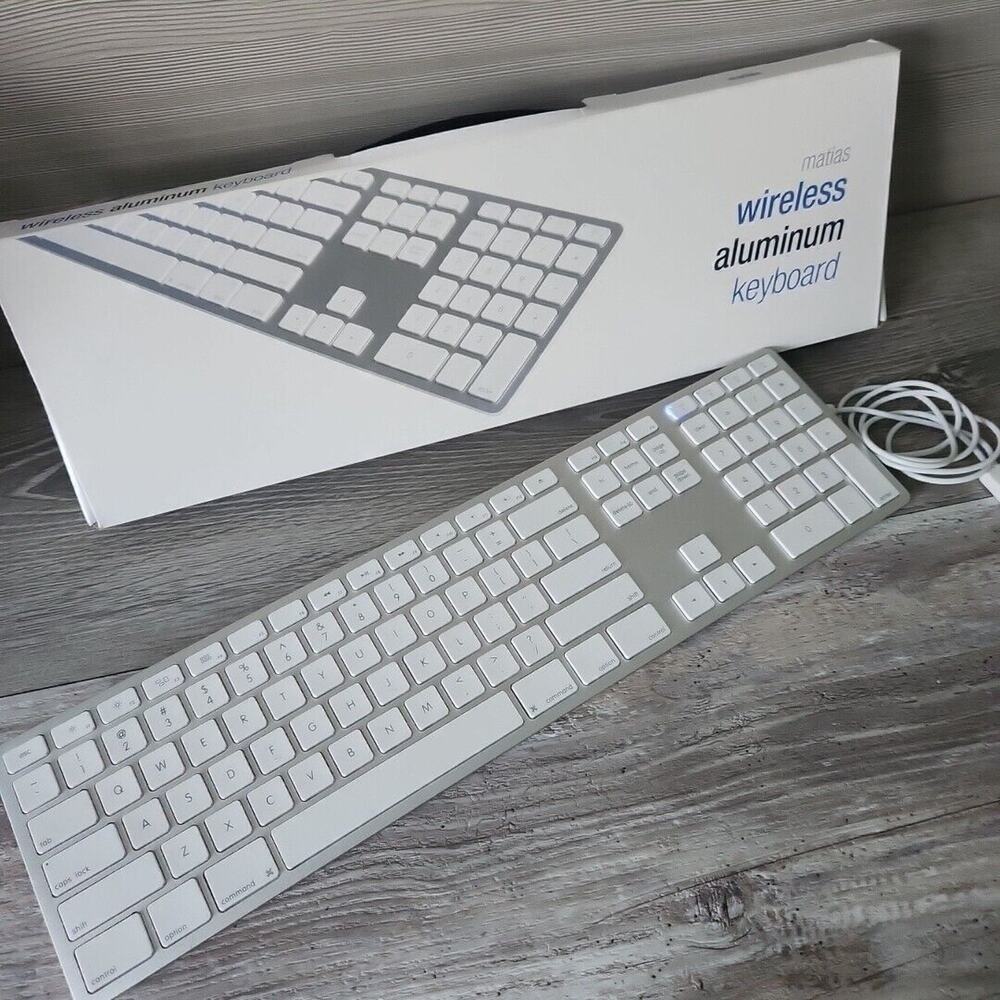 Bluetooth Wireless Matias Aluminum Keyboard FK418BTS / Apple / macOS / Windows 4